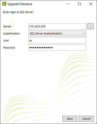 dbwizard.8.8.upgrade_ds.credencials