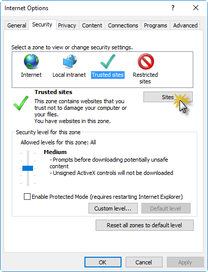 Internet_Options_Sites