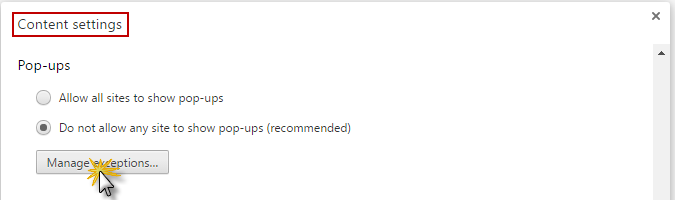chrome_content settings
