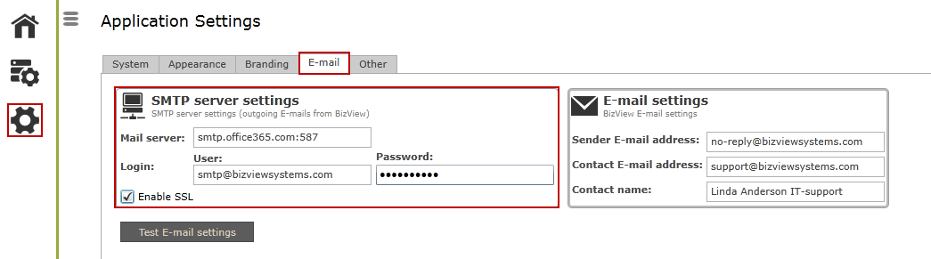 Messenger_service_SMTP_settings